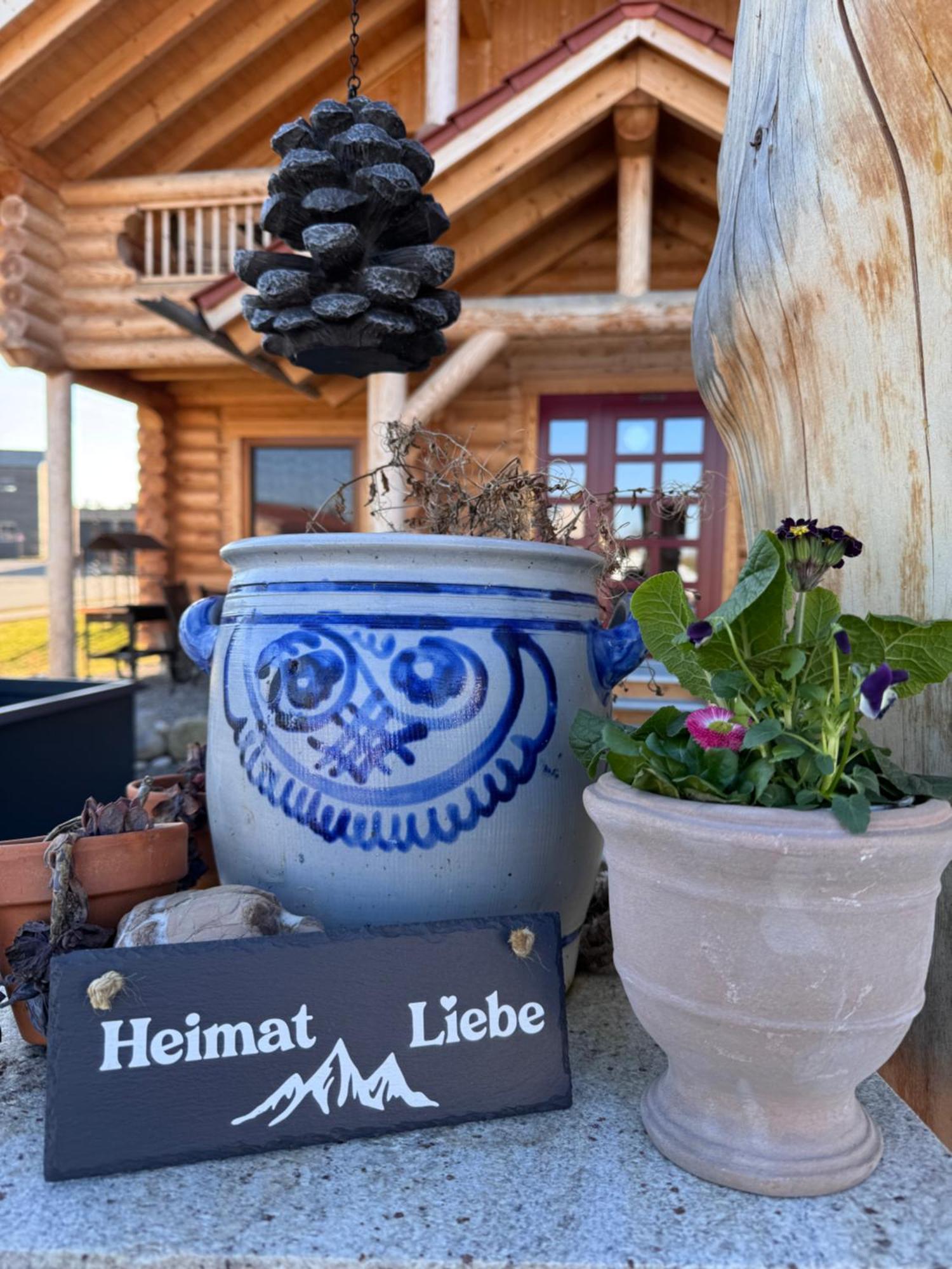 "Allgaeu-Herzl" Alpenchalet Fuer Zwei Ruckholz Eksteriør bilde